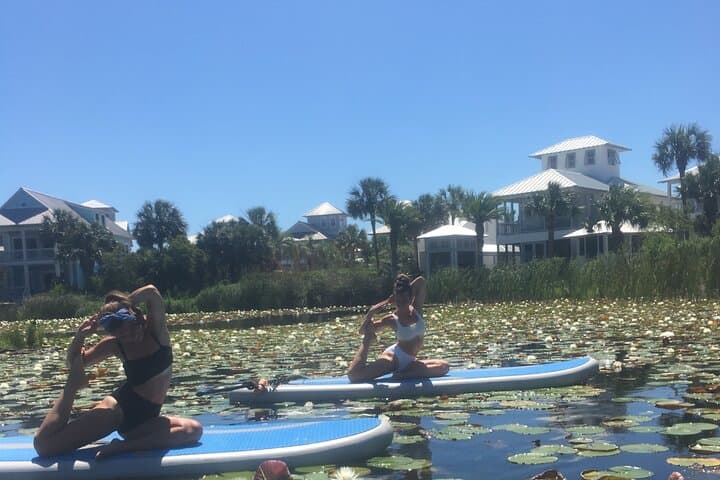 Anchored Flow: Private SUP Floating Yoga on Panama City's Lake Caroline photo 6