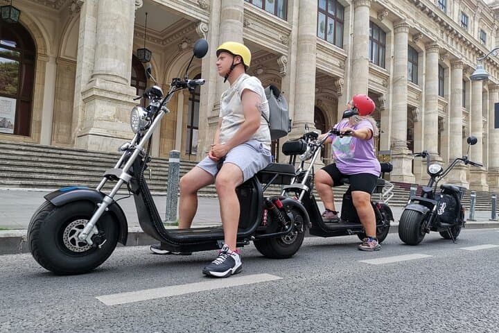 Electric Scooter Tour of Bucharest: Lipscani, Palace of Parliament & Revolution Square photo 3