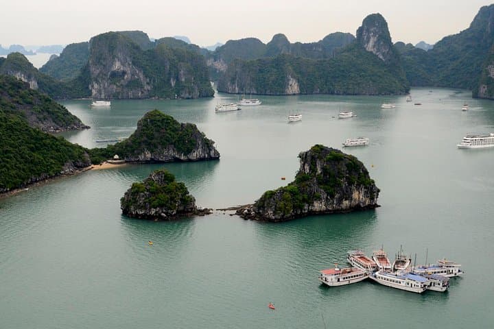 Halong Bay Day Cruise: Kayaking, Caves & Titov Island from Hanoi photo 4