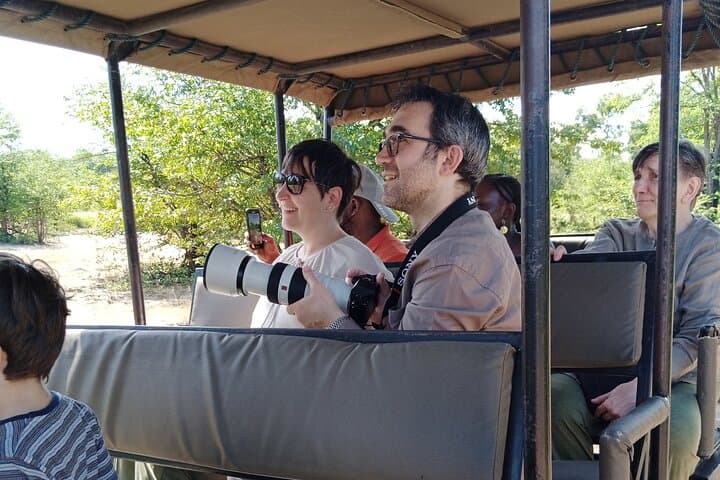 Mosi-oa-Tunya Game Drive with White Rhino Short Walk (Livingstone)