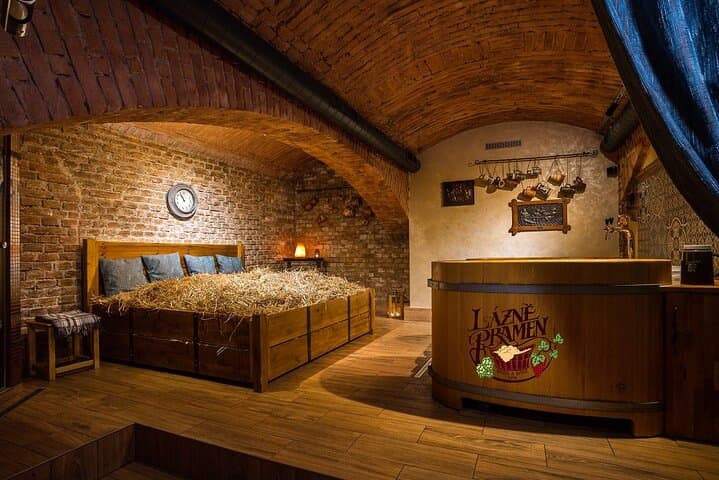 Prague Beer Bath for Two: 1-Hour Czech Spa with Unlimited Beer