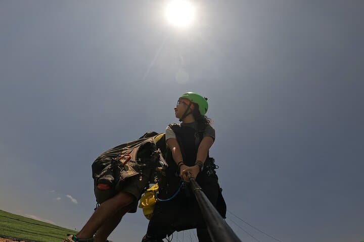 Tandem Paragliding Over Hanoi: 655m Flights Above Mountains, Fields & Villages photo 1