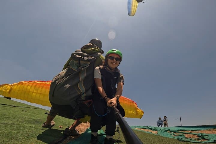 Tandem Paragliding Over Hanoi: 655m Flights Above Mountains, Fields & Villages photo 2