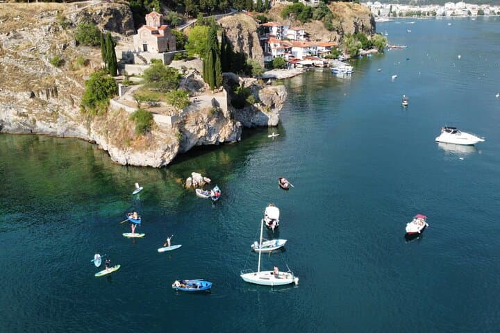 Paddle Lake Ohrid: SUP Tour to Hidden Coves, Monasteries & Endemic Life photo 6