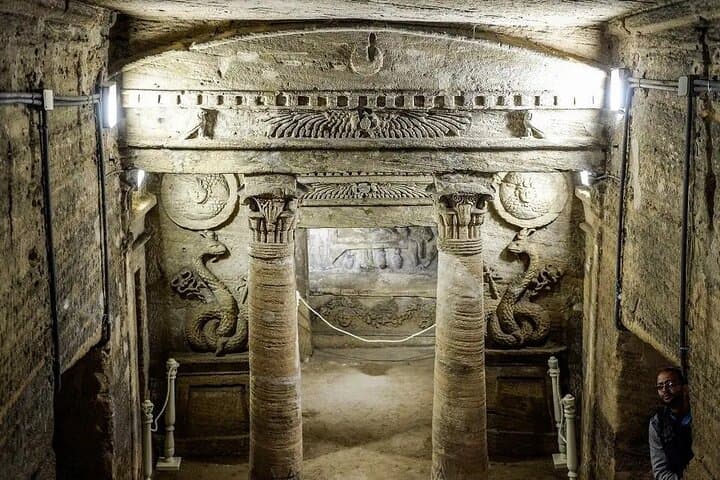 5-Day Cairo and Alexandria Tour: Pyramids, Catacombs & Coastal Views photo 5