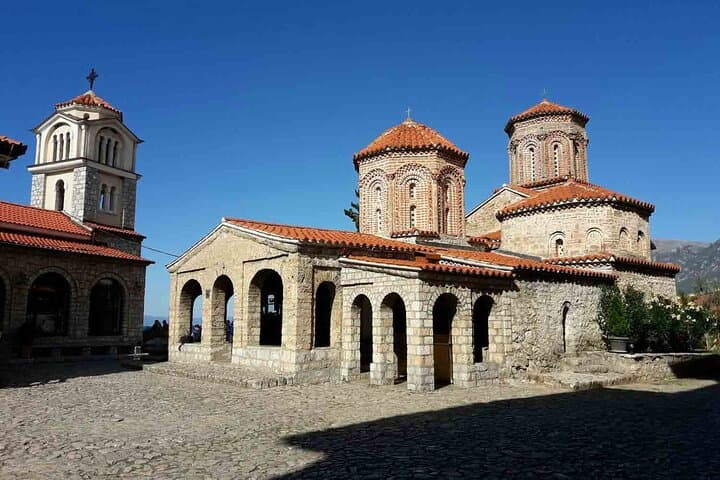 Shared Cruise to St. Naum Monastery – Lake Ohrid Boat Tour to Springs and 10th-Century Church