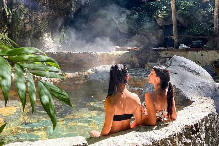 Soak at Fuentes Georginas and Explore an Authentic Mayan Market — Day Tour from Xela