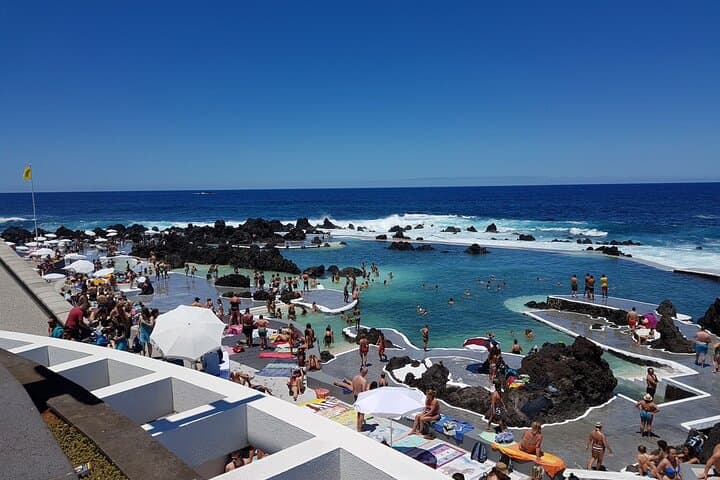 Porto Moniz Lava Pools: Private Transfer and Swim in Madeira's Volcanic Pools