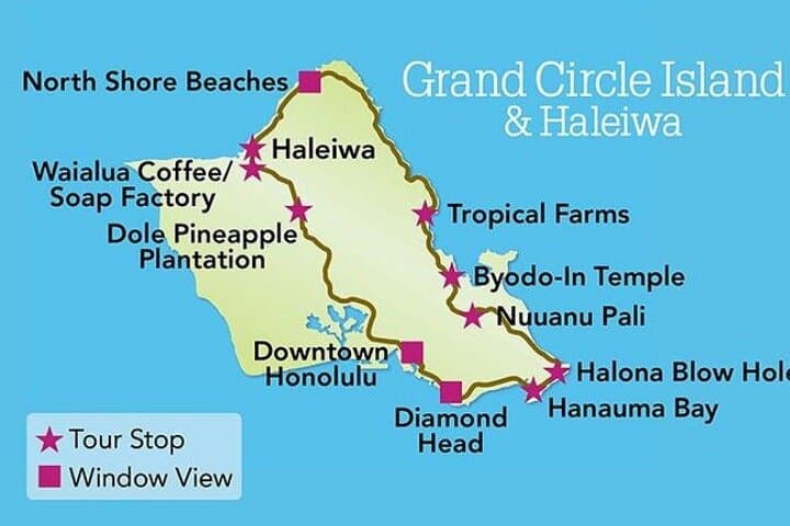 Oahu Grand Circle: Full-Day North Shore & Circle Island Tour from Honolulu photo 2