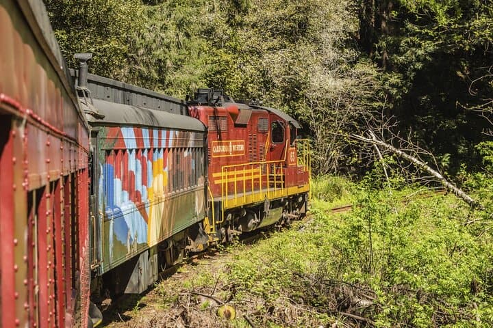 Skunk Train Pudding Creek Express: Scenic 7-Mile Rail Ride from Fort Bragg photo 2