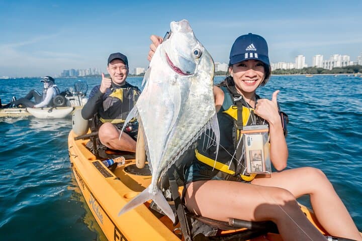 Kayak Fishing in Singapore: Sentosa & East Coast Day, Sunset and Night Tours photo 5