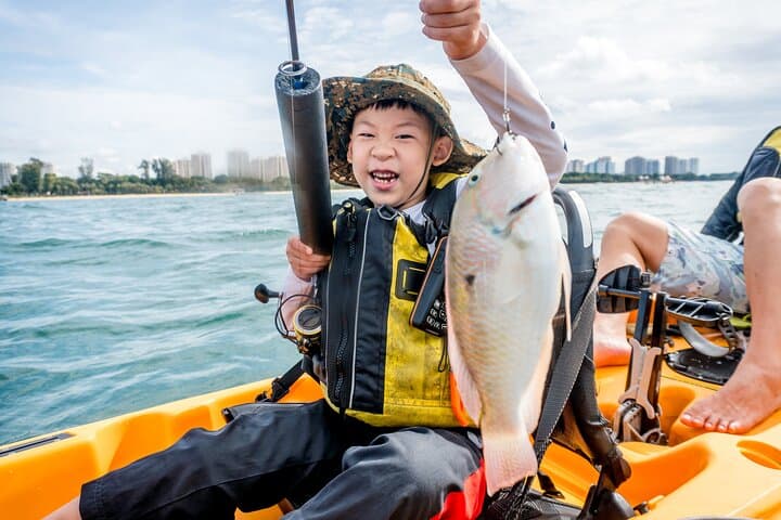 Kayak Fishing in Singapore: Sentosa & East Coast Day, Sunset and Night Tours photo 6