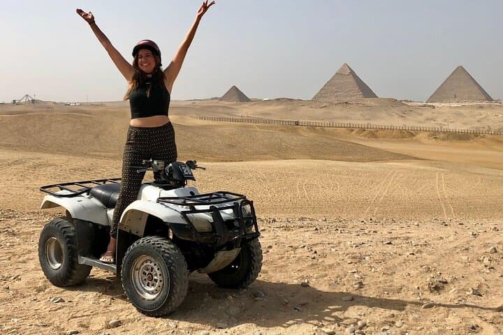 Giza Pyramids Private Tour: Sphinx, Camel Safari & Quad-Bike Adventure photo 3