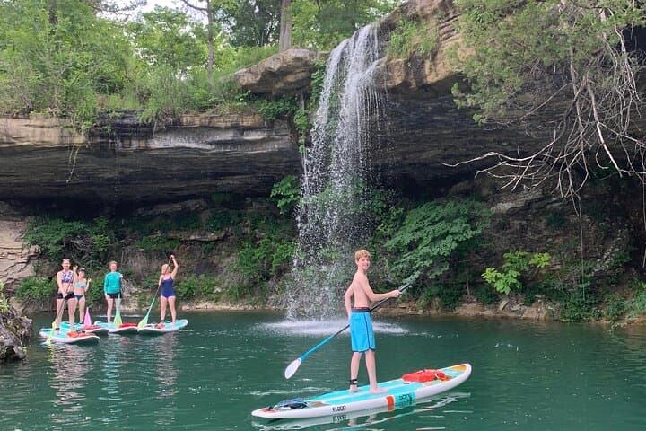 Eureka Springs Guided Eco Tour: SUP Along Limestone Bluffs and Waterfalls