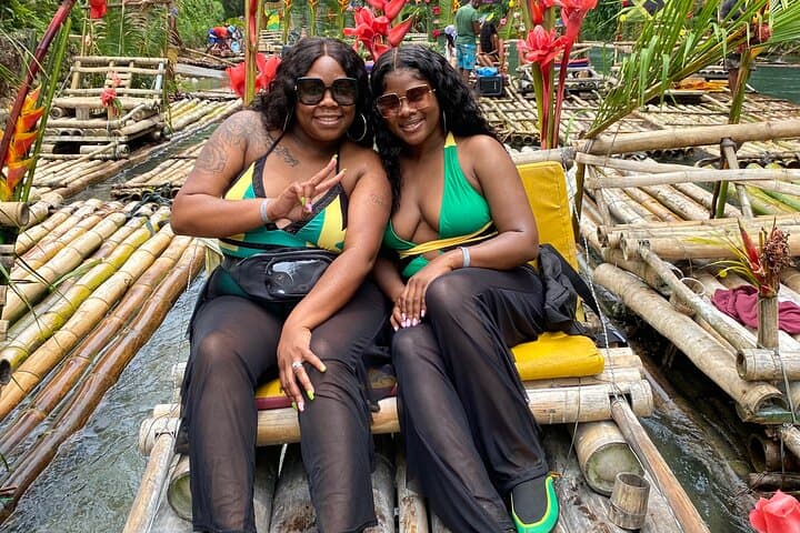 Bamboo Rafting on Jamaica’s Great River with Limestone Foot Massage