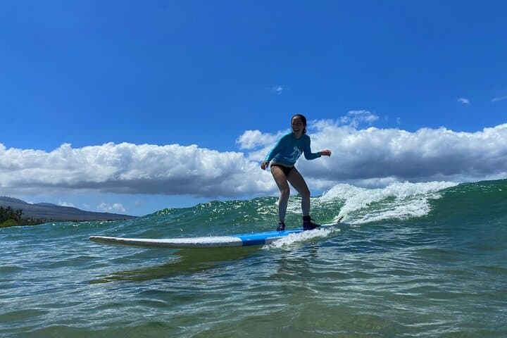 Private Surf Lesson at Kalama Beach Kihei — 2-Hour Maui Surf Class photo 6