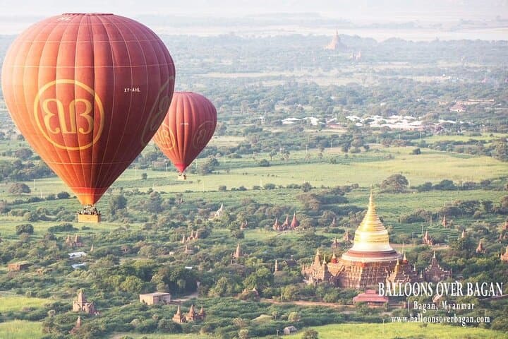 Sunrise Hot-Air Balloon Flight Over Bagan's Ancient Temples photo 5