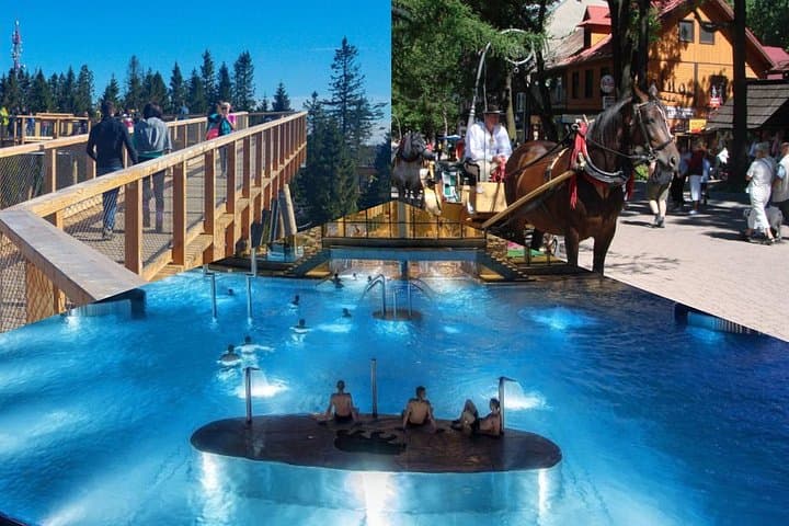 Bachledka Treetop Trail & Zakopane Day Trip with Thermal Spa from Krakow