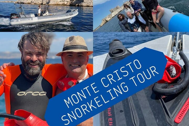 Exploring Marine Life and History: Private Snorkeling near Monte Cristo from Marseille