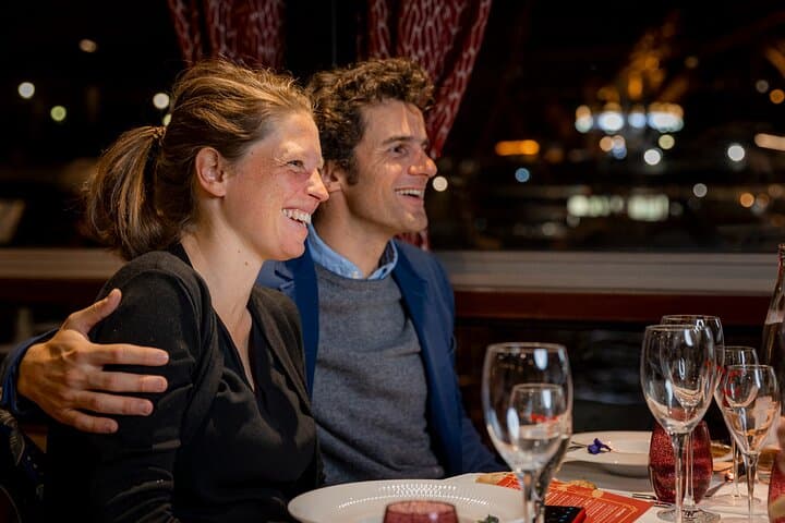 Maxim's Seine Dinner Cruise in Paris — Champagne, Live Music & Panoramic Window Seats photo 4
