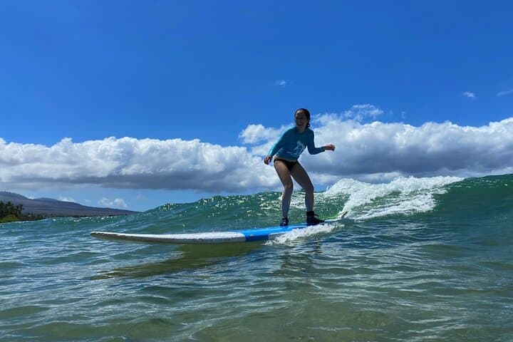 Learn to Surf at Kalama Beach: Group Lessons in Kihei, Maui photo 2