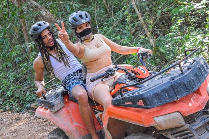 Half-Day Cancun ATVs, Ziplines & Cenote Park Adventure photo 3