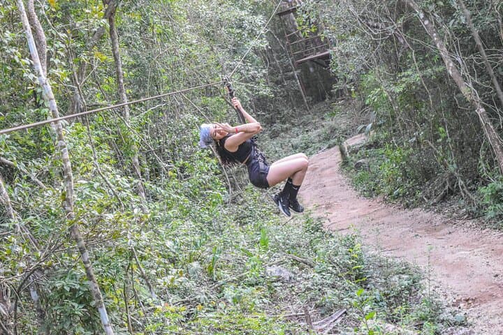 Half-Day Cancun ATVs, Ziplines & Cenote Park Adventure photo 4