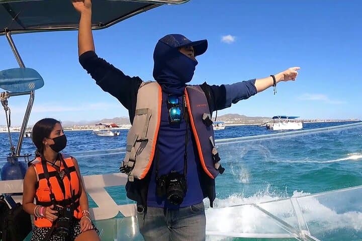 Transparent Boat Tour in Cancun: Nichupté Lagoon to Caribbean Coral Reef photo 5