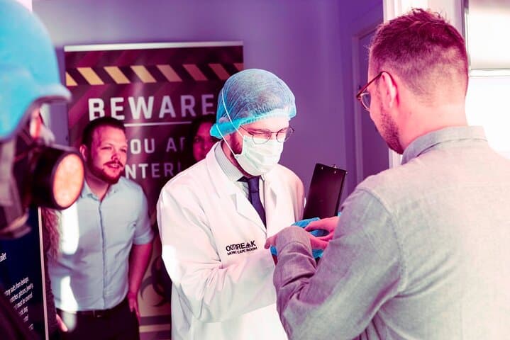 Private Outbreak Escape Room Copenhagen — Europe’s Largest Team Escape Experience photo 3