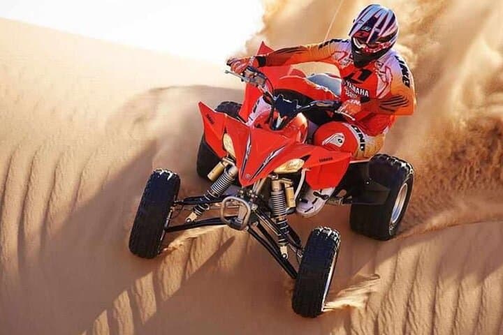 Dubai Desert Safari: Quad Bike, Camel Ride & BBQ Dinner Experience photo 3