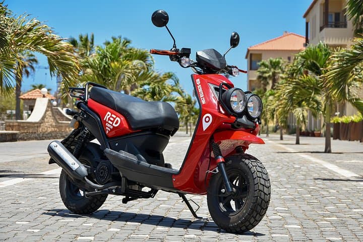 24-Hour Scooter Rental on Sal Island: Explore Santa Maria and Beyond