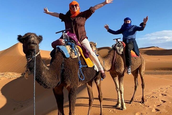 Sunset Camel Ride in Merzouga Dunes: 2-Hour Desert Experience