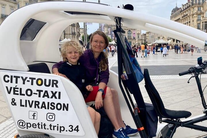 Explore Montpellier by Electric Bike Taxi: Private 1-Hour City Discovery photo 2