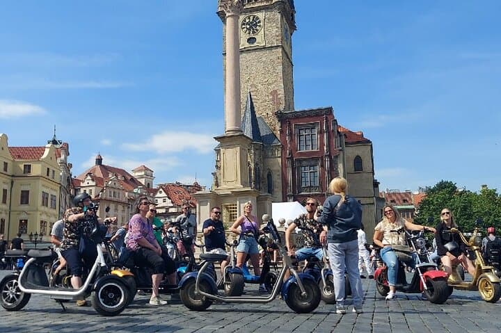 Private Guided E-Scooter Tour Prague: Explore Old Town to Castle by Electric Scooter photo 4