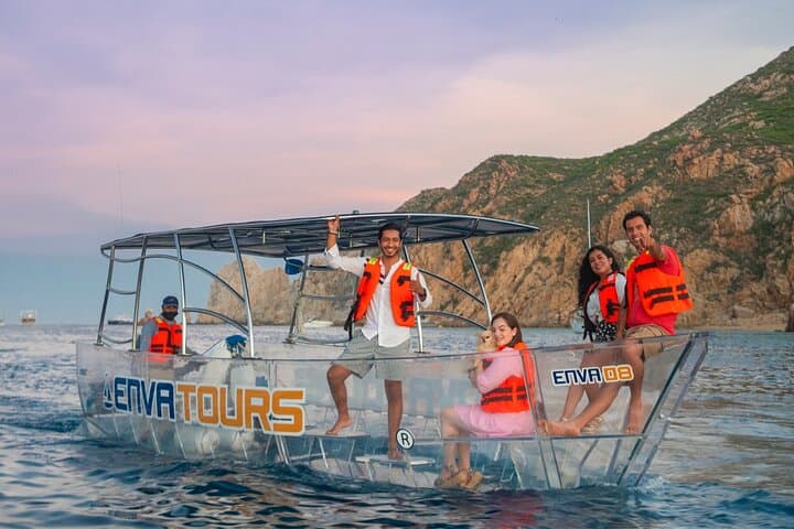 Private Transparent-Boat Tour to El Arco (1 Hour) — Cabo San Lucas