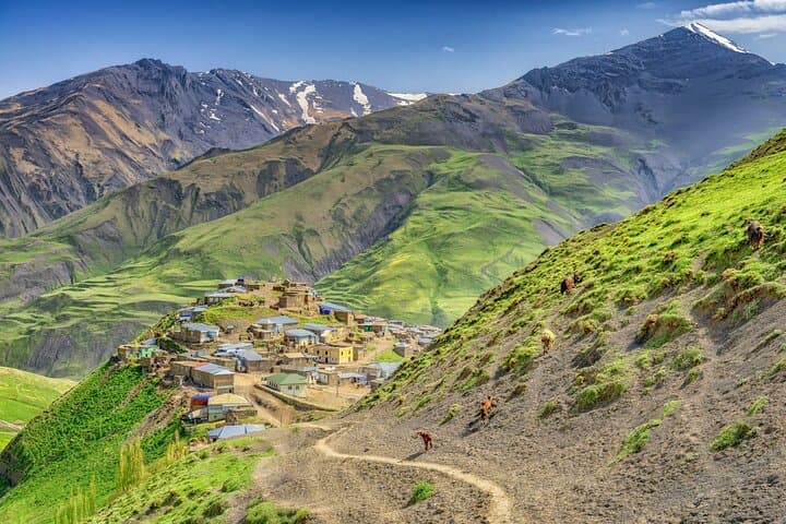 Guba & Khinaliq Day Trip — Candy Cane Mountains, Off‑Road Adventure and Homemade Mountain Lunch photo 2