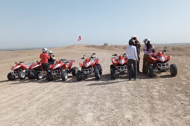Quad Biking Through Agafay Stone Desert — Half-Day ATV Adventure from Marrakech photo 5