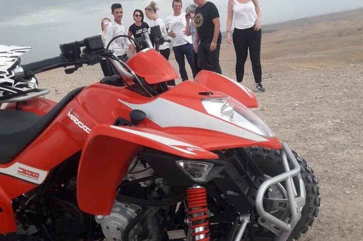 Quad Biking Through Agafay Stone Desert — Half-Day ATV Adventure from Marrakech photo 4