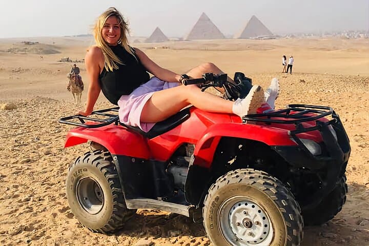 Sunset Quad Biking Around the Giza Pyramids photo 3