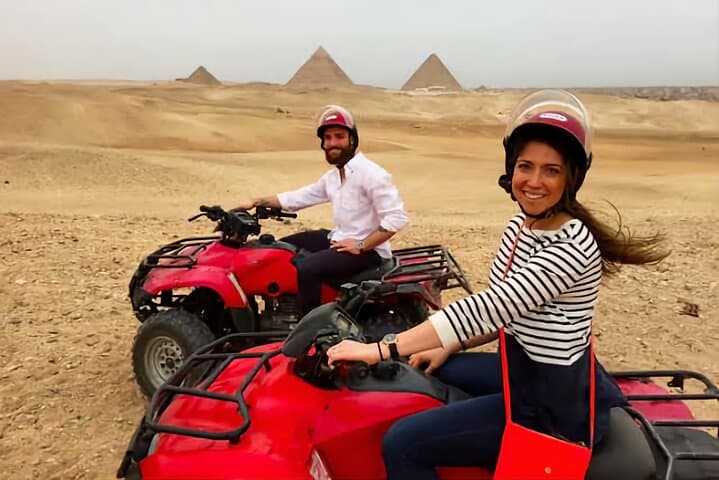 Sunset Quad Biking Around the Giza Pyramids photo 4