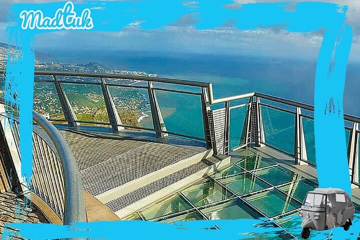 Cabo Girão Skywalk and Câmara de Lobos Tuk-Tuk Tour from Funchal