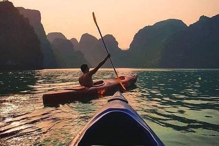 Halong Bay Day Cruise: Kayaking, Caves & Titov Island from Hanoi photo 1