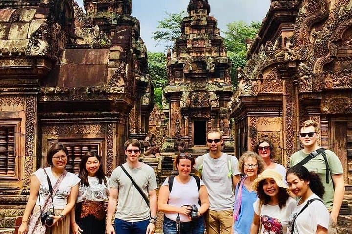 Banteay Srei & 4-Temple Full-Day Small-Group Tour from Siem Reap