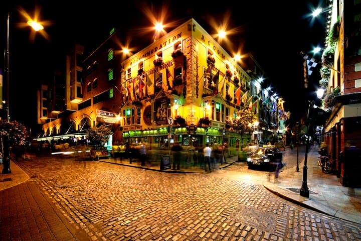 Dublin After Dark: Open-Top Panoramic Night Bus Tour with Live Guide photo 3