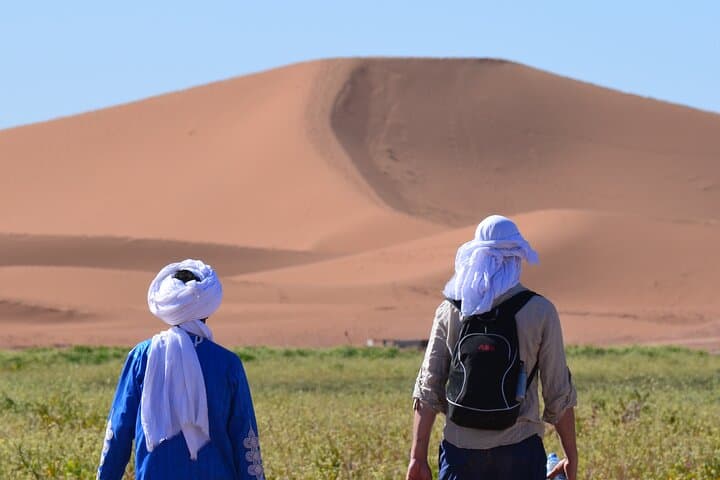 Two-Day Erg Chegaga Desert Tour from Mhamid — 4x4, Camel Ride & Camp