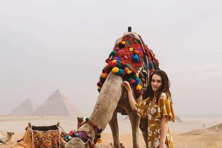 Camel Ride at Giza Pyramids: Private 4‑Hour Tour of Khufu, Khafre, Menkaure & Sphinx photo 1