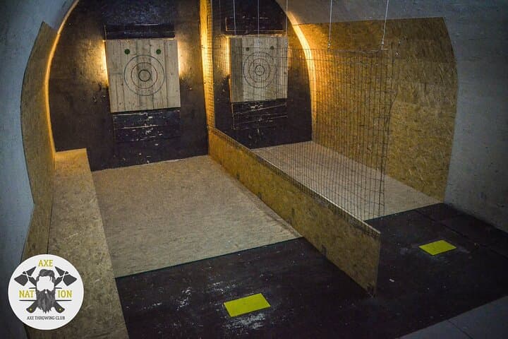 Axe Throwing in Krakow: Axe Nation's Medieval Basement Experience photo 4
