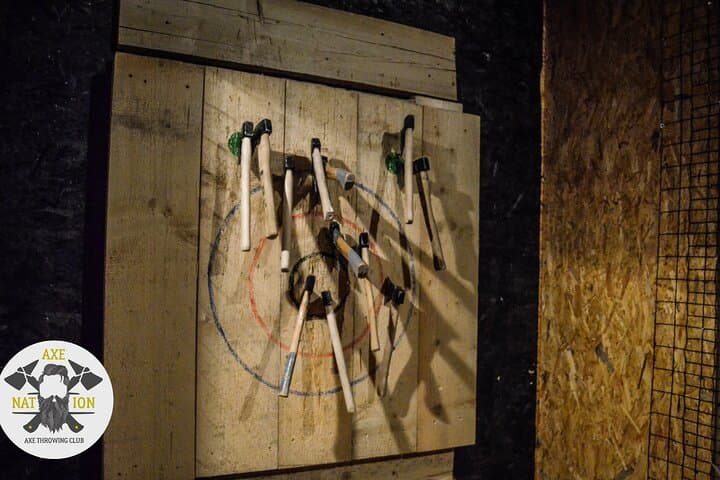 Axe Throwing in Krakow: Axe Nation's Medieval Basement Experience photo 6
