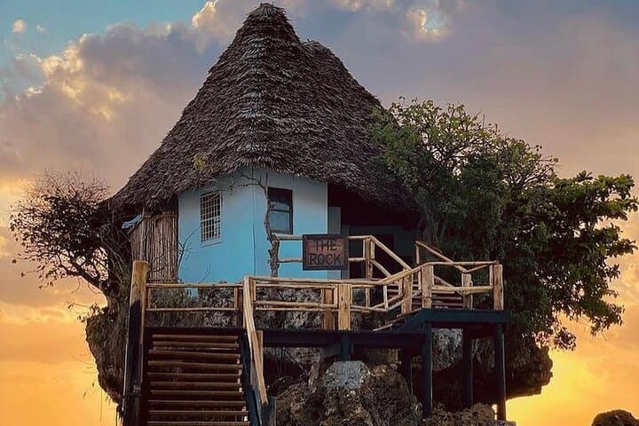 Zanzibar Full-Day: Jozani Monkeys, The Rock Lunch, Kuza Cave & Paje Beach
