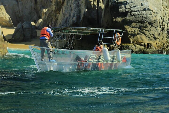 Clear-Hull Cruise to El Arco: Transparent Boat Tour in Cabo San Lucas photo 2